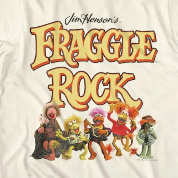 Photo And Logo Fraggle Rock Classic Cartoon Graphic T-Shirt  91 - Picture 2 of 5